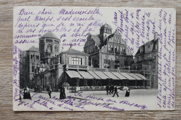 AK München / 1904 / Synagoge / Künstlerkaus / Architektur Judaika Cafe